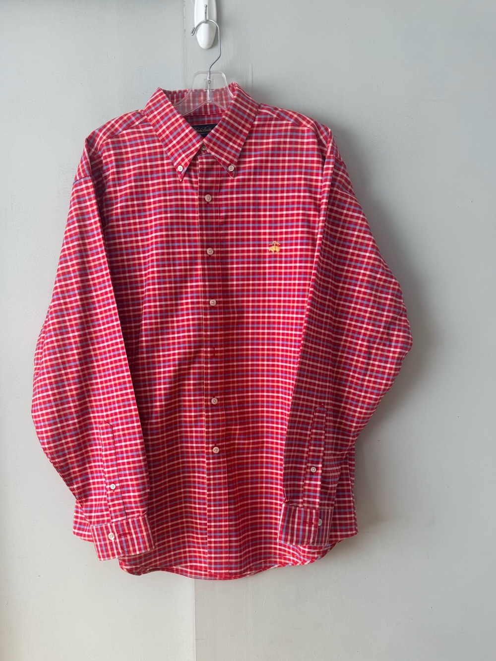 Brooks Brothers Red Plaid Button-Down Shirt